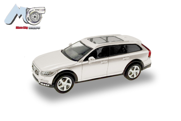 Herpa 87MC000019 - Spur HO MicroCity: Volvo V90, silber (2017)