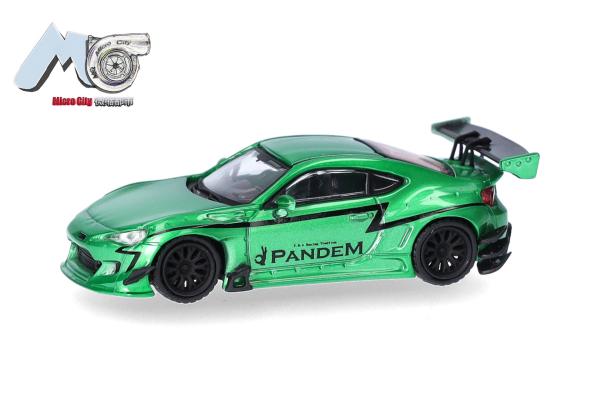Herpa 87MC000072 - Spur HO MicroCity: Toyota GT86, grün