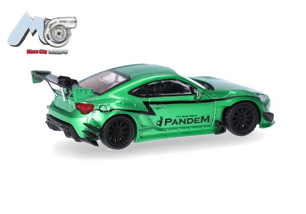 Herpa 87MC000072 - Spur HO MicroCity: Toyota GT86, grün