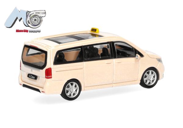 Herpa 87MC000078 - Spur HO MicroCity: Mercedes-Benz V-Klasse "Taxi"