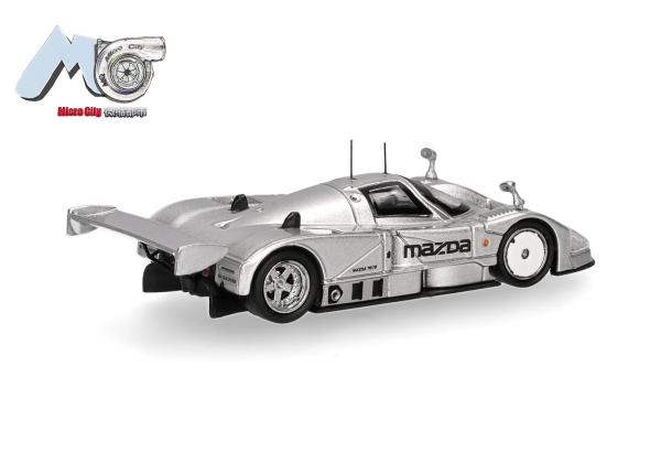 Herpa 87MC000096 - Spur H0 MicroCity: Mazda 787B, schwarz
