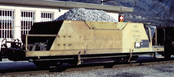 Bemo 9453112 - Spur Om RhB Fd 8662 Schotterwagen