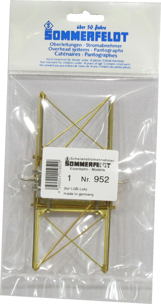 Sommerfeldt - Spur G 952 Scherenstromabnehmer  (1 Stück)