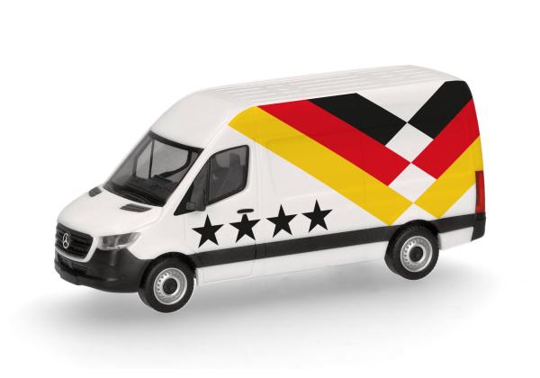 Herpa 963008 - Spur HO Mercedes-Benz Sprinter 18 Kasten Hochdach "Heim"