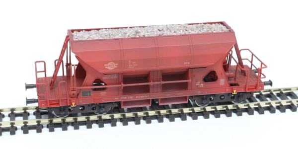 Iigra Modell - Spur TT 96500024w - Selbstentladewagen Faccs, MAV, Ep.V, gealtert