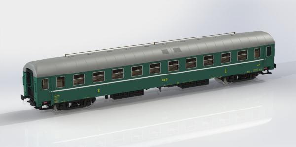 Igra Modell - Spur TT 97200035 - Personenwagen Ba mit Funkzentrale, CSD, Ep.III