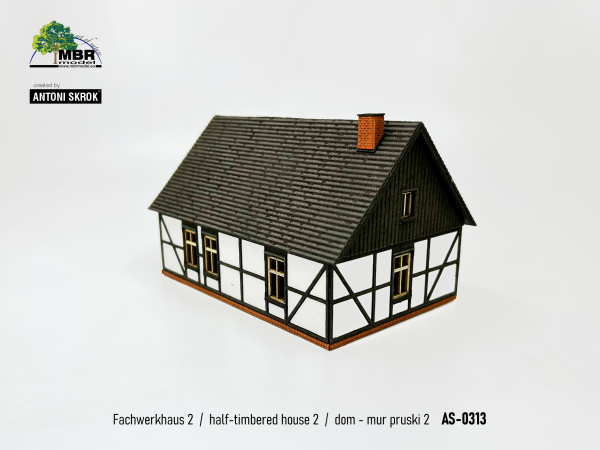 MBR model AS-0313 - Spur HO AS-0313 Fachwerkhaus 2