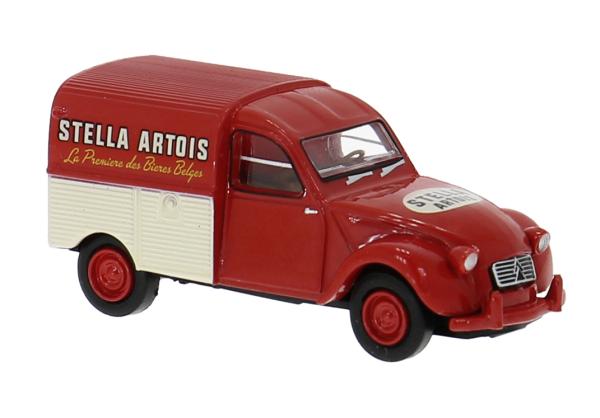 Brekina 14196 Spur HO Citroen 2 CV AZU 1951 Stella Artois