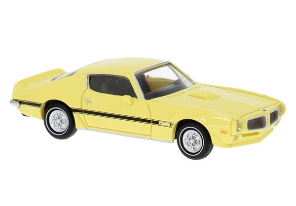 Brekina 18077 Spur HO Pontiac Firebird gelb 1971