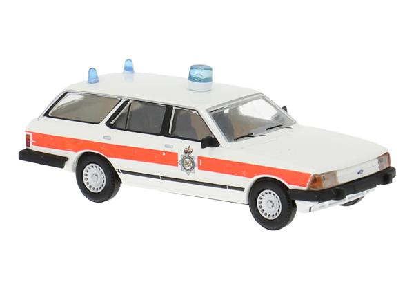 Brekina 19531 Spur HO Ford Granada II Turnier 1984 Police (GB)