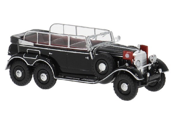 Brekina 21081 - Spur HO Mercedes-Benz G4 schwarz