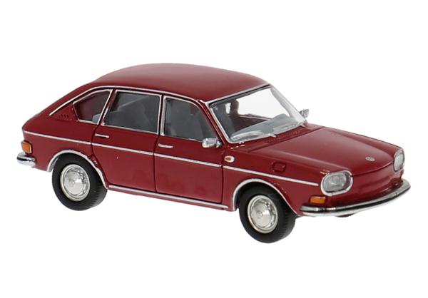 Brekina 25700 Sur HO VW 411 dunkelrot 1969