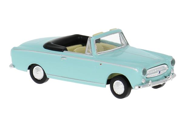 Brekina 29165 Spur HOPeugeot 403 Cabriolet hellgrün 1956