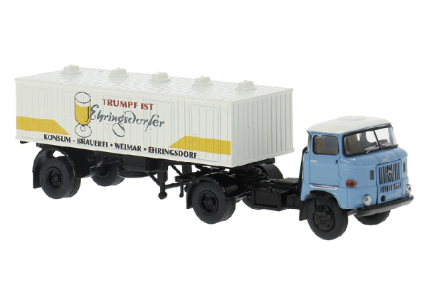Brekina 71218 - Spur HO IFA W 50 Bier-Sattelzug Ehringsdorfer