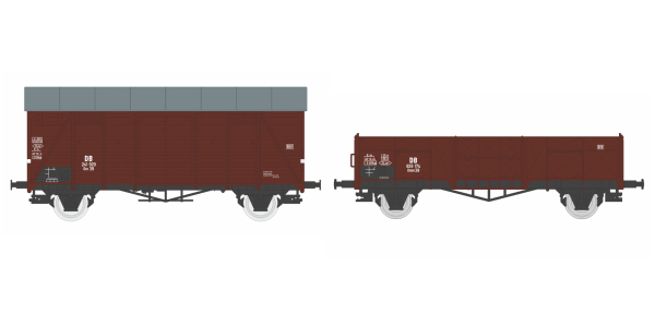 Igra Modell 96600001 - 2-teiliges Set DB Gm 39 und Ommu 39