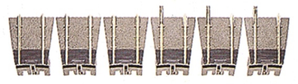 Roco / Fleischmann 6155 - Ergänzungs-Set für Modell-Drehscheibe 6154