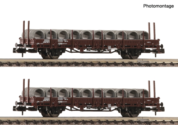 Fleischmann 6660072 - Spur N  2-tlg. Set: Schwenkrungenwagen, ÖBB