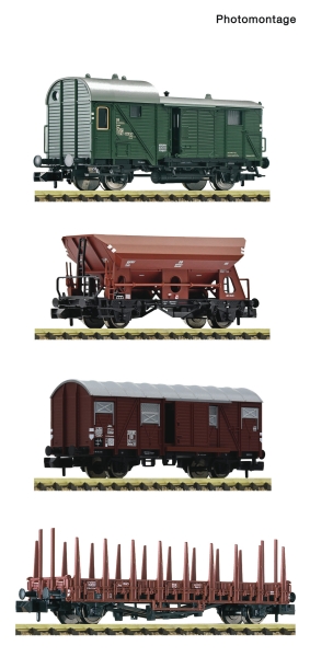 Fleischmann 6660119 - Spur N 4-tlg. Set: Güterzug, DB