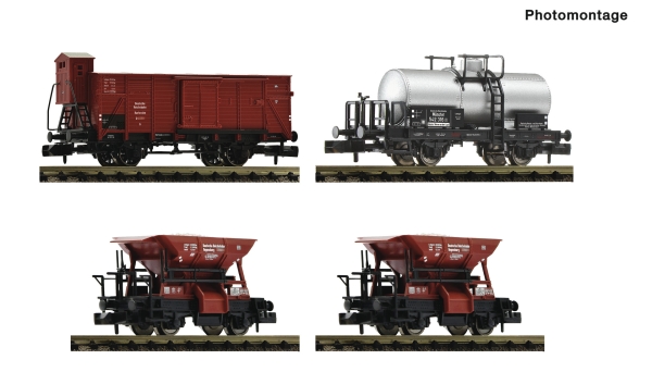 Fleischmann 6660120 - Spur N 4-tlg. Set: Güterzug, DRG