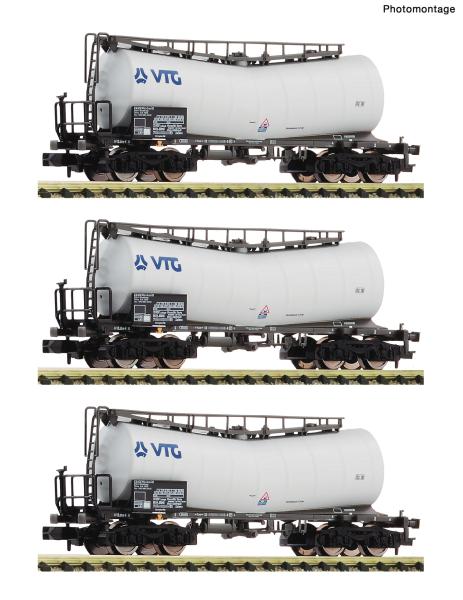 Fleischmann 6660171 - Spur N 3-tlg. Set: Knickkesselwagen, VTG