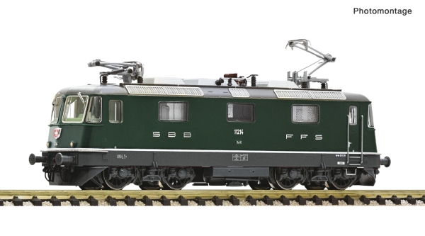 Fleischmann 732471 - Spur N  Elektrolokomotive Re 4/4 II 11214, SBBF