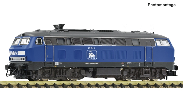 Fleischmann 7370022 - Spur N Diesellokomotive 218 054-3, PRESS