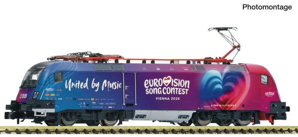 Flieschmann 7570095 - Spur N  Elektrolokomotive 1116 203-1 „ESC 2026“, ÖBB