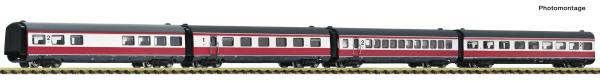 Fleischmann 7760011 - Spur N 4-tlg. Set: Ergänzungswagen „Max Liebermann“, DR