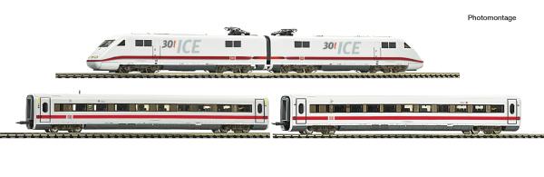 Fleischmann 7760012 - Spur N 4-tlg. Set: Elektrotriebzug ICE 1 (BR 401) „30 Jahre ICE“, DB AG