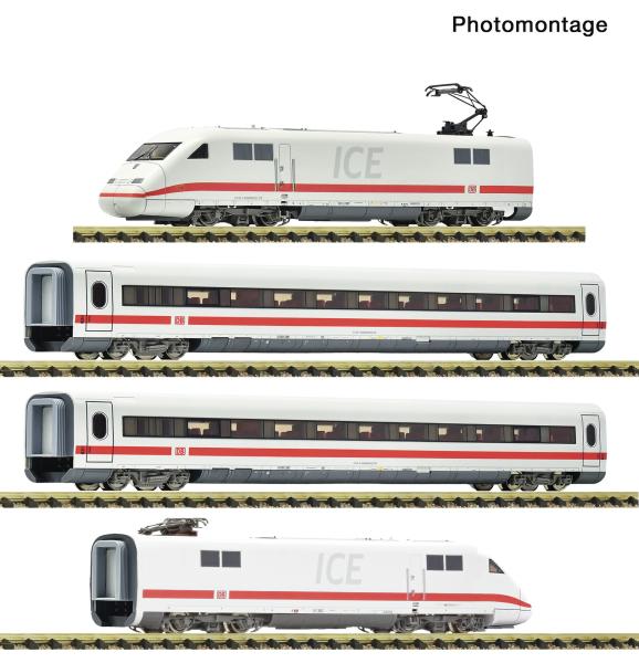 Fleischmann 7760017 Spur N 4-tlg. Set: Messzug ICE-S (BR 410), DB AG
