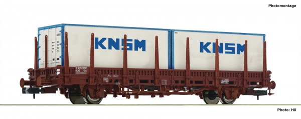 Fleischmann 825734 - Steckrungenwagen, NS