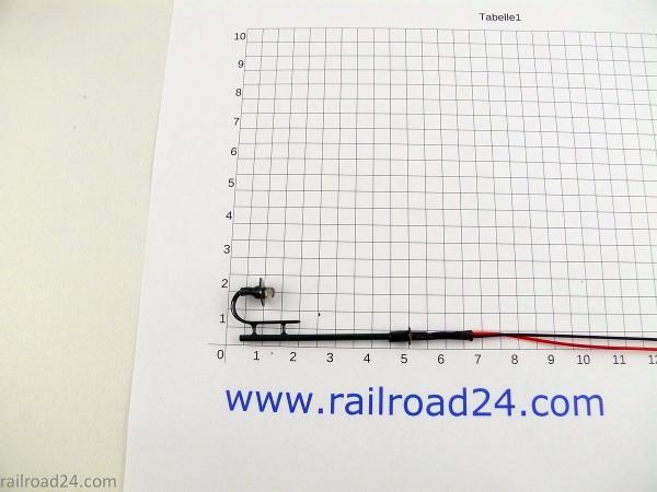 Railroad24 5720 - Spur N 5x Straßenlaterne grün LED 50mm