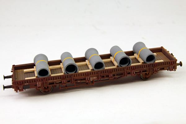 Ladegüter Bauer H01363 - Spur H0 Betonkanalröhren