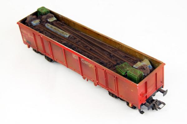 Ladegüter Bauer - Spur H01389 Oberleitungsschrott für Eaos