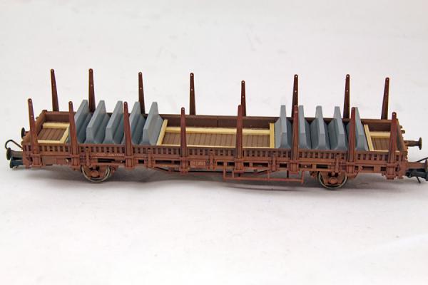 Ladegüter Bauer - Spur H01386 Hallenbetonteile Träger und Stützen