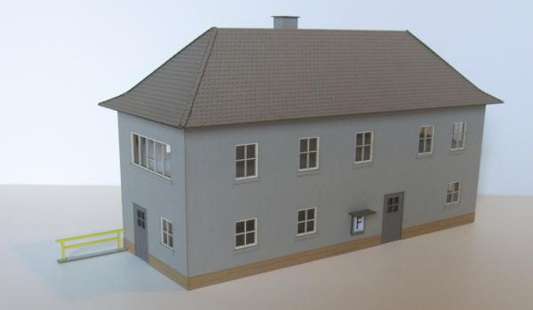 Laffont H2301 -  Spur HO Lokleitungsgebäude