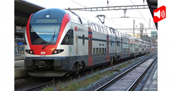 Hobbytrain H25302S - 6-tlg Triebzug RABe 511 "KISS" der SBB,  mit Sound