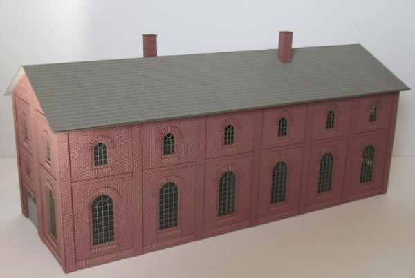Laffont H2711 - Spur HO  Produktionshalle in Ziegelbauweise