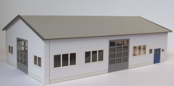 Laffont H3301 - Spur HO  Gewerbehalle mit Rolltoren