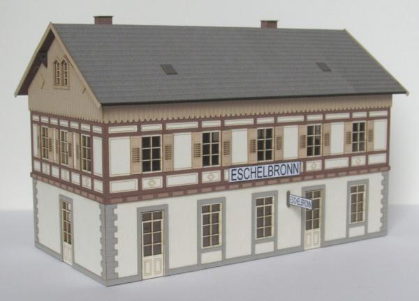 Laffont H3701 - Spur HO Bahnhof Eschelbronn