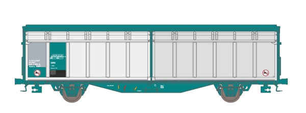 Hobbytrain H45201 - Spur N Schiebewandwagen Hbbillns SNCF, Ep.V-VI, ex FS