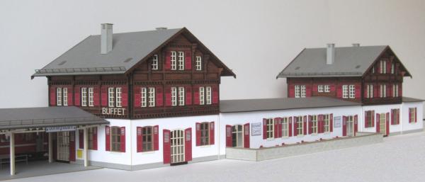 Laffont H5301 - Spur HO Bahnhof Zermatt
