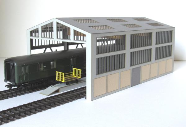 Laffont H5401 - Spur HO  Bahnposthalle