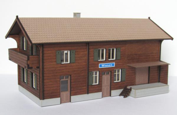 Laffont Modellbau H6801 -Spur HO  Bahnhof Wiesen