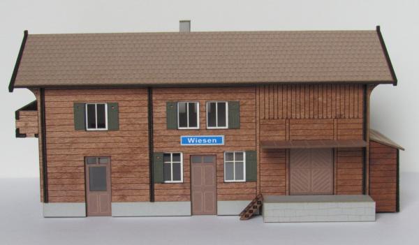 Laffont Modellbau H6801 -Spur HO  Bahnhof Wiesen