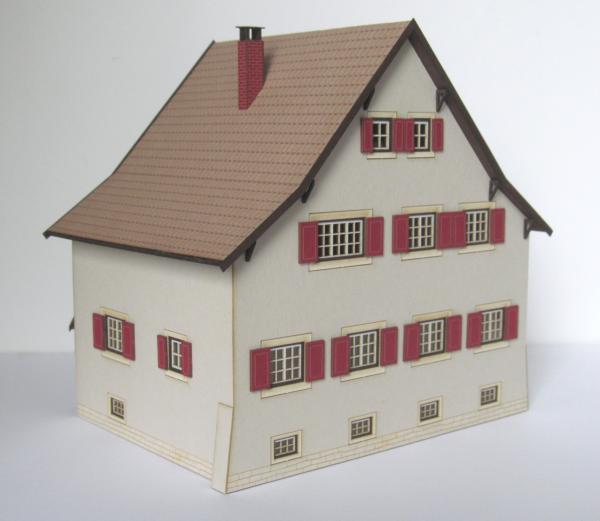 Laffont H7001 - Spur HO Doppelhaus Wiesen