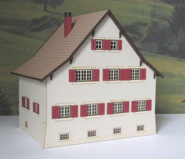 Laffont H7001 - Spur HO Doppelhaus Wiesen
