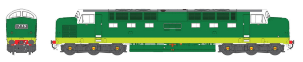 Heljan HE14055401 - Spur TT Diesellok Class 55 BR, Ep.II