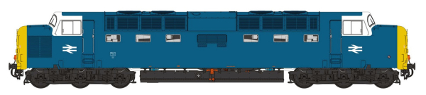 Heljan HE14055521 - Spur TT  Diesellok Class 55 BR, Ep.IV