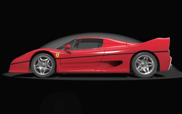 Pocher HK62 - Ferrari F50 – Rosso Corsa , Bausat 1:8